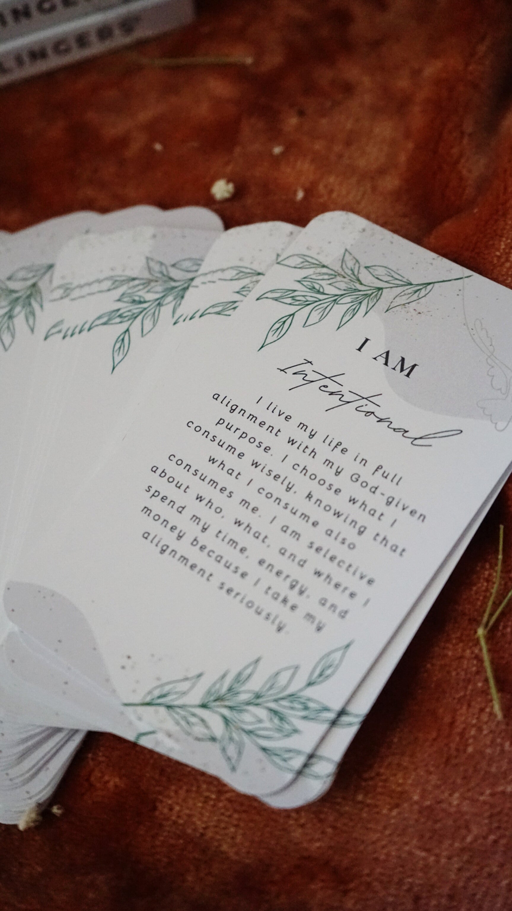 Words That Linger: Affirmation Deck image 2