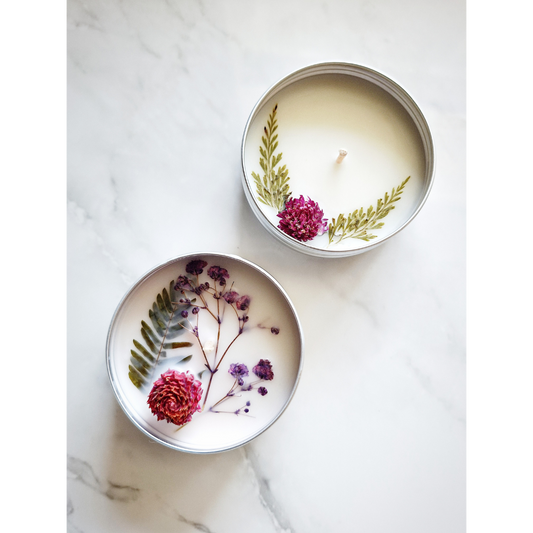 Floral Bliss Candle Favors